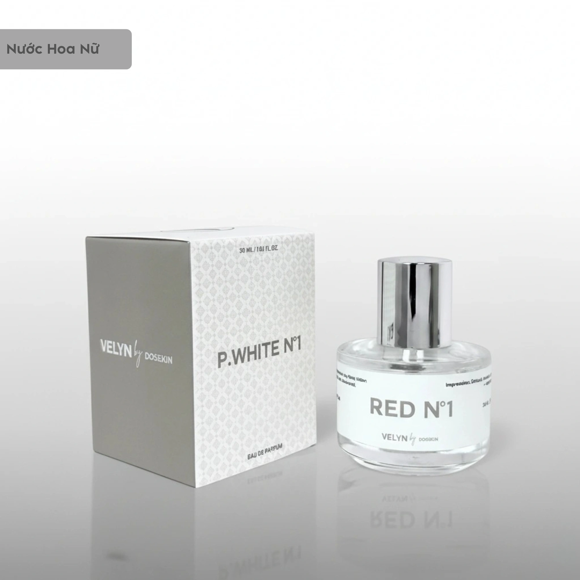 P.WHITE NO1 / Nước Hoa Nữ Cao Cấp VELYN by DOSEKIN Eau De Parfum Chính Hãng